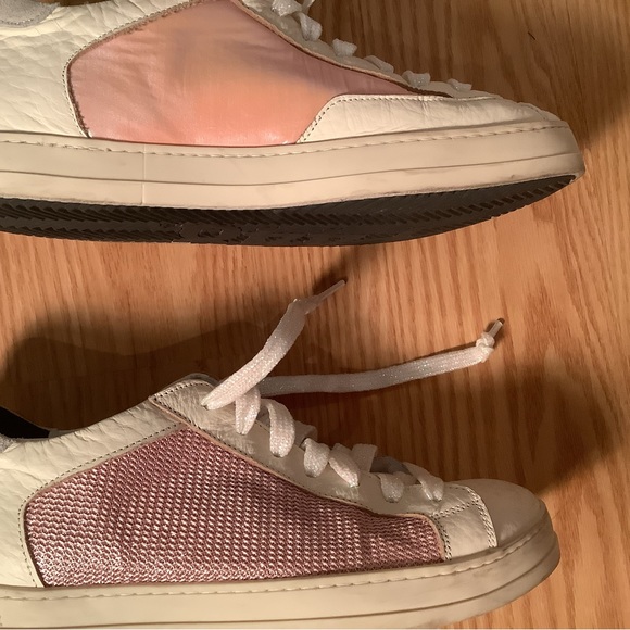 P448 Mix Media sneaker. Worn once. - Picture 2 of 8